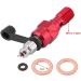 Jadeshay Brake Caliper Bleeder Valve M10x1.0mm with Dust Cap for Motorcycle - Banjo Bolt Bleed Screw - Buy Online on GoSupps.com