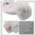 XIAOHAWANG Knitted Baby Hat - Winter Warm Beanie with Fleece Lining and Pompom, Gray Heart Design, 2-4 Years - Buy Online on GoSupps.com