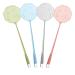 KKRAUS Fly Swatter Plastic Long Handle Manual Fly Killer Heavy Duty Fly Swatters for Home Indoor Outdoor Classroom Office 4 Pack