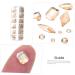 Beatifufu 1 Box Nail Art Flat Drill Nail Decor Manicure Supply Manicure Accessories Nail Salon Accessory Nail Patches Nail Ornament Nail Accessories DIY Manicure Decors Nail Jewelry Decor - Buy Online on GoSupps.com