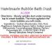 Handmade Bubble Bath Dust - Various Scents (Bath Bomb Dust with Lasting Bubbles) Contains Epsom Salts (Alien*) - Buy Online on GoSupps.com