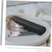 1set Powder Puff Storage Box Breathable Silica Gel Cosmetics Travel 20X4.8CM Black - Buy Online on GoSupps.com