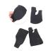 Hallux Valgus Corrector for Two Toes - Day & Night Foot Care Black Half Socks - Buy Online on GoSupps.com