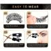 Magnetic Eyelashes without Eyeliner 6 Pairs Reusable False Lashes Natural Look 3D Effect Waterproof Fake Eyelash Set with Applicator - Buy Online on GoSupps.com