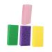 4 Pieces Exfoliating Cuticle File Foot Scrubber Sponge Foot Pumice Stone Spa Nail Polish Remover Foot Care File Tool Handheld Foot File Peeled Tool Nail Accessories Buffer