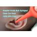 2 Pack 60ml/2oz Soft Rubber Ear Bulb Syringe for Kids, Adults, Pets - Blue/Orange - Buy Online on GoSupps.com