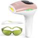 IPL Hair Removal for Women at-Home,Upgraded to 999,000 Flashes Painless Hair Remover,Facial Hair Removal Device for Armpits Legs Arms Bikini Line Pink