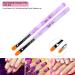 Angnya 12 PCs Nail Polish Brush Set - UV Gel & Acrylic Nail Art Tools - Professional Nail Design Kit - Buy Online on GoSupps.com