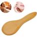 Verdant Touch Facial Gua Sha Tool - 100% Natural Wood Massage Board for Eye Fitness - Portable 6x2 Inches - Buy Online on GoSupps.com