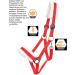 ARBO-INOX Halter Set Starter - Faux Fur Halter & Lead Rope for Cob Thoroughbred (Red) - International Shipping Available - Buy Online on GoSupps.com