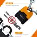 4ft Bike Chain Lock | Heavy Duty Anti-Theft Security Lock 10mm Thick | Bright-Colored Cut Proof Moped Lock w/ 4 Keys | Updated Version - Buy Online on GoSupps.com