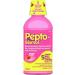Pepto Bismol Liquid Upset Stomach Relief Diarrhea Relief Heartburn Nausea Indigestion Upset Stomach Cherry Flavour 12oz /480mL Cherry 480 ml (Pack of 1)
