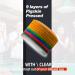 KONLLEN Rainbow Billiards Tip - 14mm-S-Black Pigskin Cue Head Accessory - Buy Online on GoSupps.com