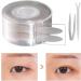 Eyelid Lifter Strips - Breathable Waterproof Eyelid Tape Roll Eye Lid Strips | Natural Eye Lid Lifter for Parties Proms Carnivals Events Pochy Widened Textured Shape - Buy Online on GoSupps.com