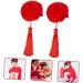 minkissy 3 Pairs Tassel Hair Ball Hair Clip Traditional Chinese Hairpin Year of Rabbit Hair Clips Cosplay Hair Pin Girls Hair Clips Tassel Hairpin Artificial Baby Cheongsam Chinese Knot - Buy Online on GoSupps.com