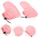 DRESSOOS 1 Pair Wax Warm Foot Cover Insulation Plush Bath Mat Pink 28X20X0.9CM Pink - Buy Online on GoSupps.com