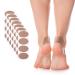 WLLHYF 7 Sheets Moleskin Adhesive Pads Moleskin for Feet Breathable Foot Pads Blister Adhesive Tapes Coverlets Patches Prevention Friction for Heel for Boots Hiking Unsuitable Shoes
