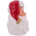 Transpac Santa Bright Red & Classic White 11.75 Ceramic Christmas Cookie Jar - Buy Online on GoSupps.com