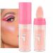 Face Highlighter - Makeup Powder Fairy Powder | Shimmer Three-Dimensional Makeup Stick for Face Body Sritob 02#pink