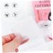 FRCOLOR Makeup 1 face Cleansing Cotton Pads for face Round Cotton Pads Disposable Makeup Pads First aid Makeup Removing Makeup Tool Beauty Accessories Facial Puff Wet Wipes White 5.8X5.3CM - Buy Online on GoSupps.com