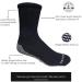 Yacht & Smith 6 Pairs Men's Gripper Bottom Diabetic Slipper Socks - Bulk Wholesale Pack - Buy Online on GoSupps.com
