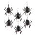 BIUDECO 3 Pairs Spider Eardrops Black Earrings for Men Women s Gifts Vintage Gifts for Men Halloween Costume Party Supplies Halloween Party Favors Spider Jewelry Zinc Alloy Black Ear Drop