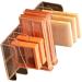 Eyeshadow Palette Organizer - Clear Divided Makeup Storage Rack for Dressing Table - Buy Online on GoSupps.com