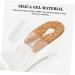 Healvian 10 Pairs Transparent Heel Pads | Reusable Silicone Cushion for Men | Heel Protector & Sports Insole - Buy Online on GoSupps.com