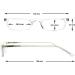 Edison & King Practical Reading Glasses - Premium +1.00 dpt Lenses 2 Stylish Wearing Options International Shipping Available - Buy Online on GoSupps.com