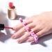 Pink Foam Sponge Toe Separators 50pcs - Nail Art Manicure Pedicure Tools - Buy Online on GoSupps.com