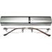 Rimless Silver Reading Glasses +1.5 Diopters | Stylish & Lightweight International Shipping - Buy Online on GoSupps.com