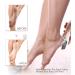 Rechargeable Electric Foot Callus Remover with Smart Light - Fine & Coarse Roller Heads - Pink - Buy Online on GoSupps.com