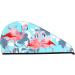 Floral Flamingo Microfiber Hair Towel | Soft Super Absorbent Quick-Dry Wrap for Long Curly and Thick Hair - International Shipping - Buy Online on GoSupps.com