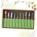 minkissy 3 Sets Nails Kits Nail Grinding Polisher Nail Drill Bit Brush Gel Nails Bit Nail Drill Replacement Bits Manicure Sand Tool Ceramic Nail File Nail Bit Nail Drill Tool Gravel Diamond - Buy Online on GoSupps.com