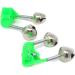HONBAY 30PCS Plastic Clamp Fishing Rod Alarm Dual Bells - Green/Red Alerts - Buy Online on GoSupps.com