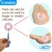 Chiroplax Foam Callus Cushions Pads - Waterproof Self-Adhesive Toe Protectors for Foot Pain Relief - 72 Count Pack - Buy Online on GoSupps.com