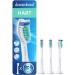 Pack of 3 demirdental hard attachments suitable for Philips Sonicare replacement brushes hard intensive cleaning white HX7033 HX7034