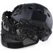 PJ Fast Tactical Helmet Airsoft Paintball Full Face Mask with Molle Mesh Goggles for Military CS Shooting & Outdoor Sports - Buy Online on GoSupps.com