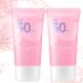EXQST Japanese Sakura Sunscreen Cream SPF 50+ Pa+++ Skin Sunscreen Suitable for All Skin Types