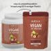 Nutri-Plus Vegan Hazelnut Protein Powder 2kg - 83% Protein Lactose & Whey-Free Plant-Based Nutrition (2 Pack) - Shape & Shake - Buy Online on GoSupps.com