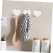 Alipis 18 Pcs Hook up Wood Coat Hooks Pegboard Wall Organizer Heart Shape Hooks Wall-Mounted Clothes Hook - Buy Online on GoSupps.com