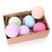 Mallofusa Bath Bomb Gift Set - 6 x 3.5 oz Fizzies with Organic Essential Oils, Jojoba Oil & Shea Butter - Moisturizing Spa Kit for Her - Perfect Bath Basket Addition - Buy Online on GoSupps.com