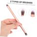BIUDECO 24pcs Makeup Brush Eye Shadow Brush Makeup Eyeshadow Nose Contour Brush Artificial Fiber Golden - Buy Online on GoSupps.com