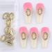 3D San Judas Nail Charm Set - 10pcs Shiny Zircon Buddha & Virgin Mary Rhinestone Charms for Acrylic Nails | Gold Jesus Christ Nail Jewels & Accessories - Buy Online on GoSupps.com