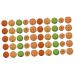 Vaguelly 100 Pcs Artificial Orange Miniature Fruits Fake Orange Mini Decor Faux Oranges Miniature Accessories Decorative Fruit Jewlery Ornament Mini Charms Resin 3d Food Bracelet