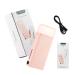 foreverLily Upgrade Wax Warmer for Hair Removal, Roll On Wax Heater, Depilatory Wax Warmer Machine for Men Women, New Dual Heat-conducting Plates Pink