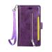iPhone 12 Mini Wallet Case Jennyfly Women Fashion PU Leather Magnetic Closure Wallet Case +TPU Cover with Hand Strap/Cards Slots/Hand Free Stand for 2020 iPhone 12 Mini 5.4 inch - Purple 2020 iPhone 12 (5.4 inch) Purple