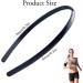 4 Pieces Skinny Plastic Headbands Plastic Plain Headbands Skinny DIY Hair Bands Slim Headbands Plastic Easy Headbands Smooth Headbands Can Be Used for Face Washing Daily Wear Etc(4 Colors) - Buy Online on GoSupps.com