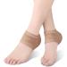 4 Pairs Comfortable Moisturizing Cracked Heel Socks Non-Slip Soft Gel Heel Socks Natural Useful Toeless Heel Socks for Dry Cracked Heels - Buy Online on GoSupps.com