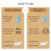 MS Premium Exfoliating Facial Mitt - Dry Skin Remover for Face Deep Exfoliating Scrubber Instantly Removes Dry Skin Gently Improves Complexion Shower Mitt for Gentle Face Exfoliation 1pc - Black - Buy Online on GoSupps.com